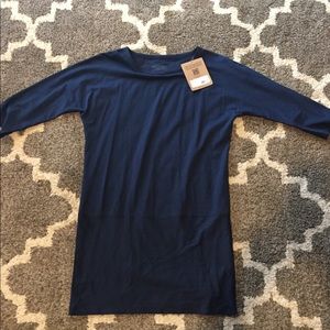 NWT Patagonia kamala 3/4 length dress- navy blue